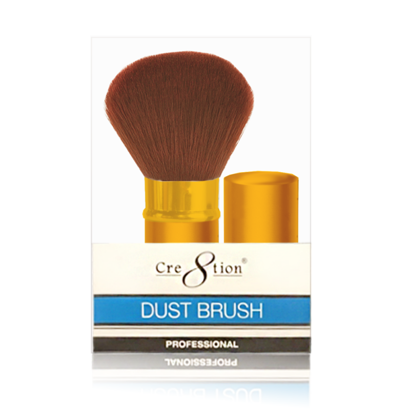 Cre8tion Retractable Dust Brush, Gold, 12251 KK 